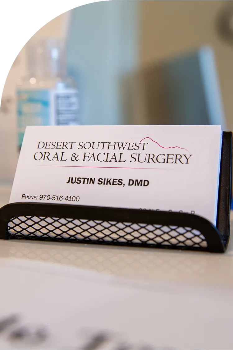 Desert Southwest Oral and Facial Surgery Business Card